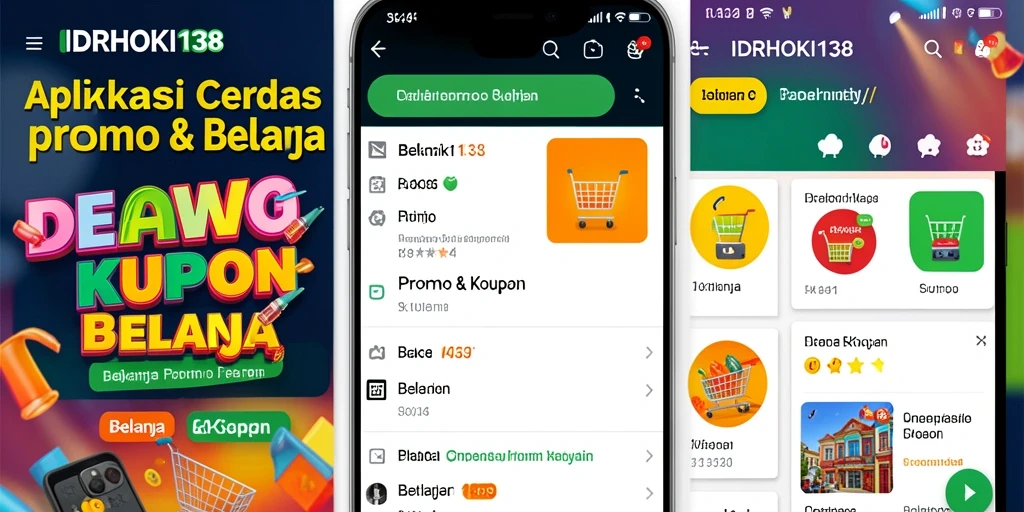 Antarmuka aplikasi IDRHOKI138 dengan berbagai promosi menarik.