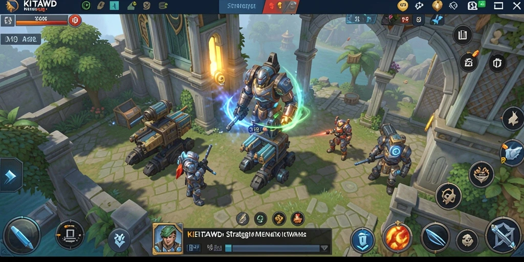 Tampilan antarmuka strategis yang intuitif dan menarik di KITAWD.